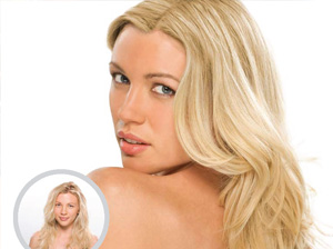 Keratin smoothing result — smooth, glossy, frizz-free hair at Backstage Hair Salon, Oakville